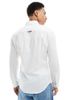 Tommy Jeans Tommy Jeans slim fit oxford shirt in white - 4