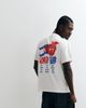 Tommy Jeans Tommy Jeans souvenir logo relaxed fit T-shirt in off white - 1