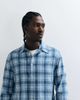 Tommy Jeans Tommy Jeans textured shirt in blue check - 2