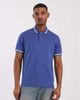 Tommy Jeans Tommy Jeans tipped polo shirt in blue - 1