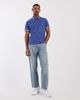 Tommy Jeans Tommy Jeans tipped polo shirt in blue - 3