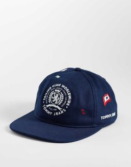 Tommy Jeans Tommy Jeans unisex nautical flag logo cap in navy