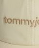 Tommy Jeans Tommy Jeans Unisex text logo cap in cream-White - 3