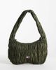 Tommy Jeans Tommy Jeans urban ruched shoulder bag in khaki-Green - 1