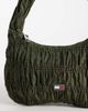 Tommy Jeans Tommy Jeans urban ruched shoulder bag in khaki-Green - 3
