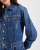 Tommy Jeans Tommy Jeans western denim trucker dress in mid wash-Blue - 4