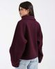 Tommy Jeans Tommy Jeans wool mix jacket in burgundy-Red - 4