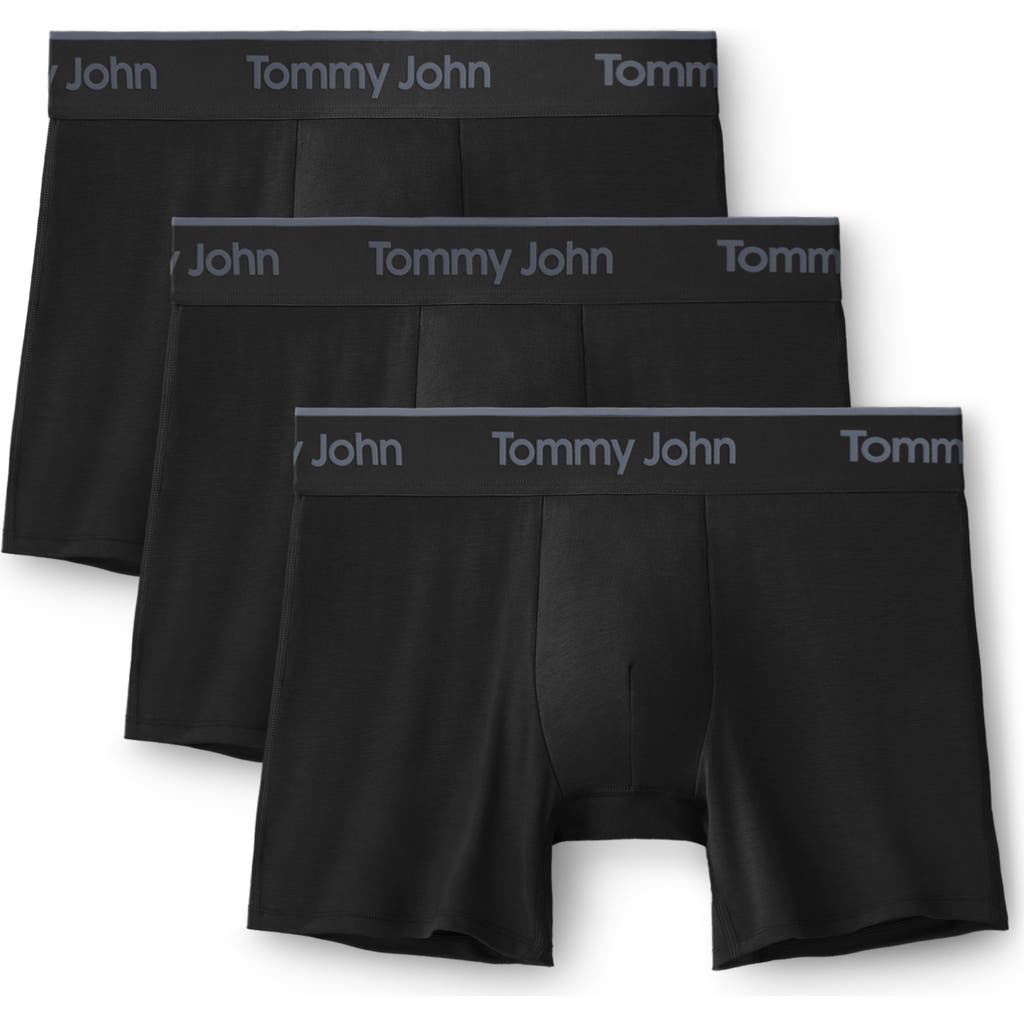 Tommy John Tommy John Assorted 3-Pack Second Skin 4-Inch Stretch Modal Boxer Briefs