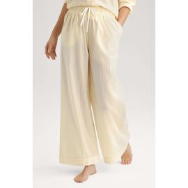 Tommy John Tommy John Stripe High Waist Woven Sleep Pants