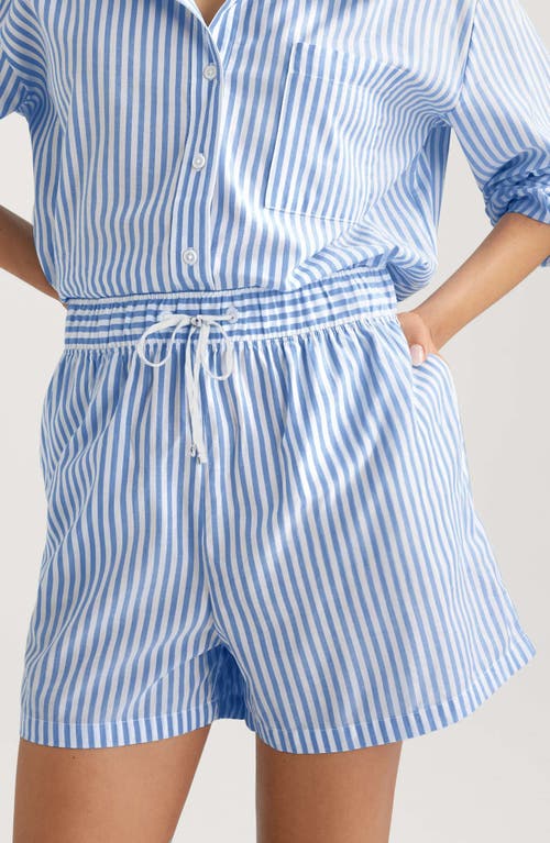 Tommy John Tommy John Stripe High Waist Woven Sleep Shorts
