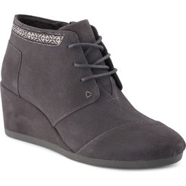 TOMS TOMS Desert Lace-Up Wedge Bootie