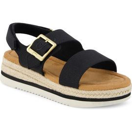 TOMS TOMS Kids' Giana Slingback Espadrille Platform Wedge Sandal