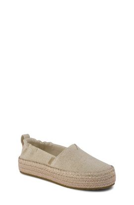 TOMS TOMS Kids' Valencia Platform Espadrille