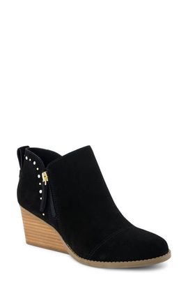 TOMS TOMS Wedge Leather Bootie