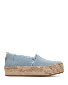 Toms Toms Women's Valencia Platform Espadrille Flats