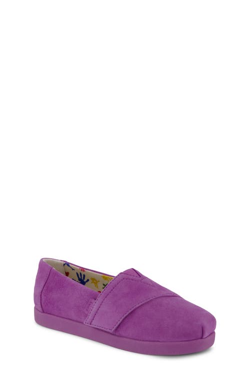 TOMS TOMS x Jamie Mizrahi Kids' Alp FWD Water Repellent Suede Slip-On Espadrille