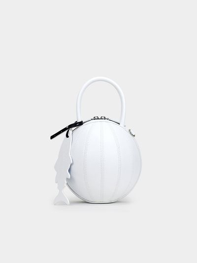 TONNO22 Billy Ball Tote Bag V2_White