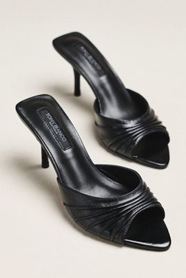 Tony Bianco Hype Peep-Toe Mules