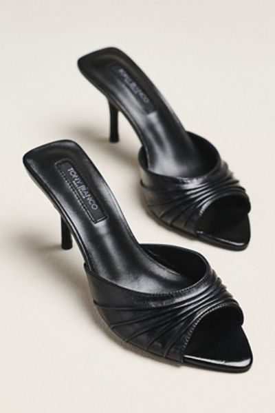 Tony Bianco Hype Peep-Toe Mules