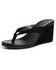Tony Bianco Tony Bianco Avanti Wedge Sandals Black Suede - 1