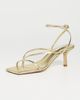 Tony Bianco Tony Bianco Avi Heeled Sandals Gold Foil - 2