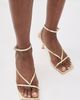 Tony Bianco Tony Bianco Avi Heeled Sandals Gold Foil - 3