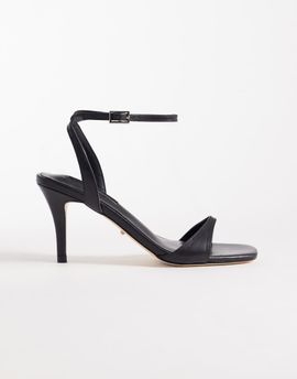 Tony Bianco Tony Bianco Bless heeled sandals in black leather