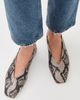 Tony Bianco Tony Bianco Brash Flats Ecru Snake - 4