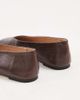 Tony Bianco Tony Bianco Brash square toe ballet flats in chocolate vintage leather-Brown - 4