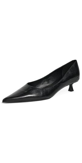 Tony Bianco Tony Bianco Cameo Kitten Heel Pumps Black Vintage