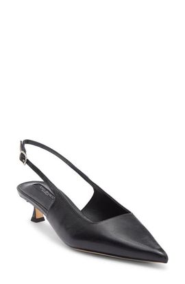 Tony Bianco Tony Bianco Crush Slingback Pointed Toe Kitten Heel Pump
