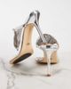 Tony Bianco Tony Bianco Demure embellished toe thong sandals in silver - 2