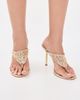 Tony Bianco Tony Bianco Demure Heels Gold Glomesh - 3