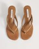 Tony Bianco Tony Bianco Edgy heeled wedge sandals in tan vintage-Brown - 2