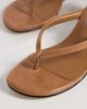 Tony Bianco Tony Bianco Edgy heeled wedge sandals in tan vintage-Brown - 4