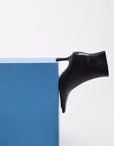 Tony Bianco Tony Bianco Fomo square toe heeled ankle boots in black leather