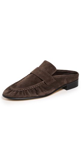 Tony Bianco Tony Bianco Glacier Loafer Mules Espresso Suede