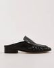 Tony Bianco Tony Bianco Glacier loafer mules in black leather - 2