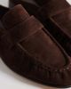 Tony Bianco Tony Bianco Glacier loafer mules in chocolate leather-Brown - 3