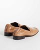 Tony Bianco Tony Bianco Gloria square toe loafers in tan vintage leather-Brown - 2