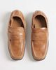 Tony Bianco Tony Bianco Gloria square toe loafers in tan vintage leather-Brown - 3