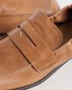 Tony Bianco Tony Bianco Gloria square toe loafers in tan vintage leather-Brown - 4