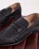 Tony Bianco Tony Bianco Gomez square toe loafers in black leather - 3