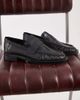 Tony Bianco Tony Bianco Grand square toe loafers in black leather - 2