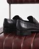 Tony Bianco Tony Bianco Grand square toe loafers in black leather - 4