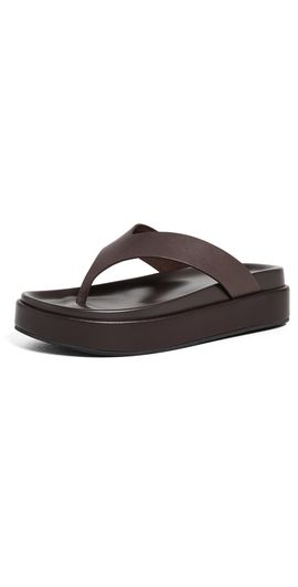 Tony Bianco Tony Bianco Jetta Thong Sandals Choc Tuscon