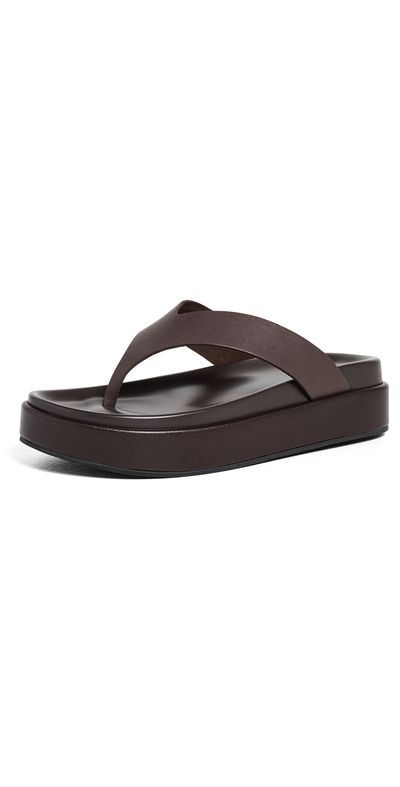 Tony Bianco Tony Bianco Jetta Thong Sandals Choc Tuscon