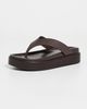 Tony Bianco Tony Bianco Jetta Thong Sandals Choc Tuscon - 2