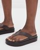 Tony Bianco Tony Bianco Jetta Thong Sandals Choc Tuscon - 3
