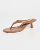 Tony Bianco Tony Bianco Krista Heeled Thong Sandals Tan Como - 2
